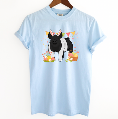 Spring Easter Pig ComfortWash/ComfortColor T-Shirt (S-4XL) - Multiple Colors!