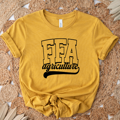 FFA Agriculture Black Ink T-Shirt (XS-4XL) - Multiple Colors!