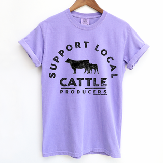 Support Local Cattle Ranchers– Comfort Colors T-Shirt