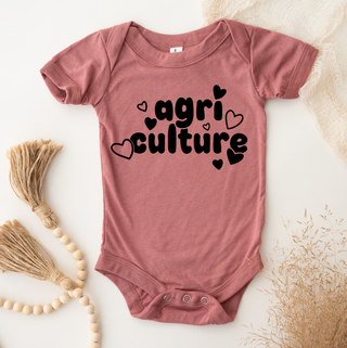 Agriculture Hearts Black– Infant/Toddler/Youth