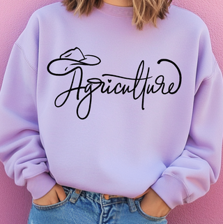 Agriculture Script Hat– Crewneck