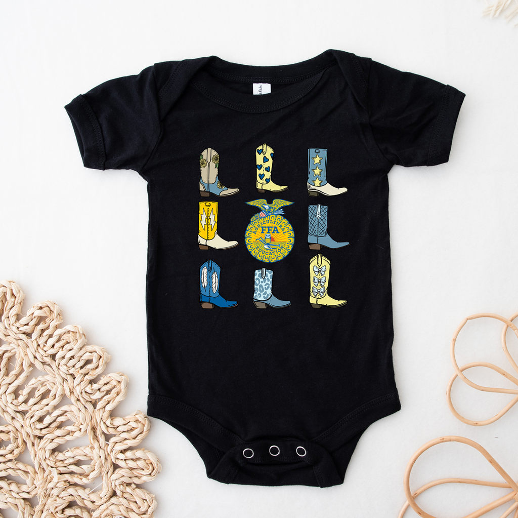FFA Emblem Boot– Infant/Toddler/Youth – Wandering Maverick Boutique