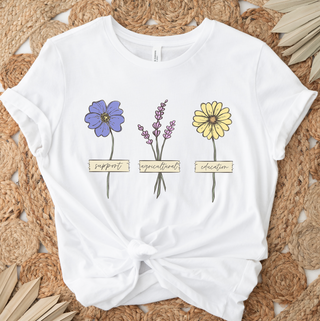 Flower Support Agricultural Education– Bella Canvas T-Shirt
