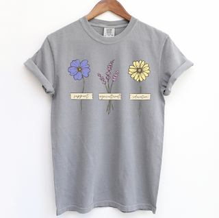 Flower Support Agricultural Education– Comfort Colors T-Shirt