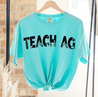 Teach Ag Cutout– Comfort Colors T-Shirt