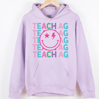 Teach Ag Line Smile– Hoodie