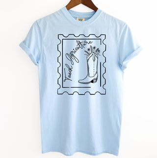 Teach Agriculture Stamp– Comfort Colors T-Shirt