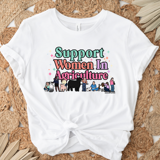 Support Women in Agriculture Illustration– Bella Canvas T-Shirt