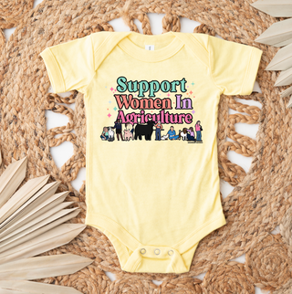 Support Women in Agriculture Illustration– Infant/Toddler/Youth