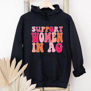 Peachy Support Women In Ag– Hoodie