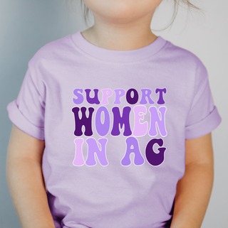 Purple Support Women in Ag– Infant/Toddler/Youth