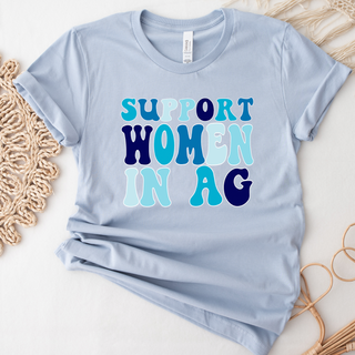 Blue Support Women in Ag– Bella Canvas T-Shirt