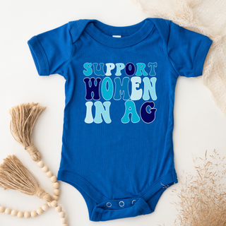 Blue Support Women in Ag– Infant/Toddler/Youth