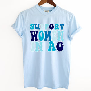 Blue Support Women in Ag– Comfort Colors T-Shirt