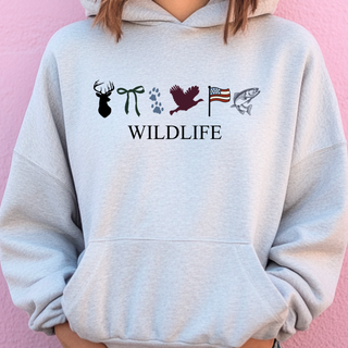 Wildlife Symbols– Hoodie
