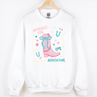 Boot Advocate For Agriculture– Crewneck