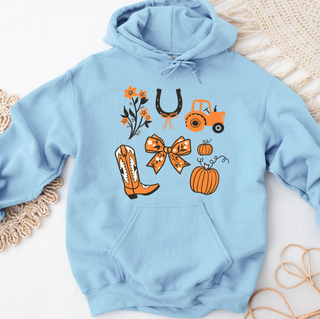 Fall Ag Symbols– Hoodie
