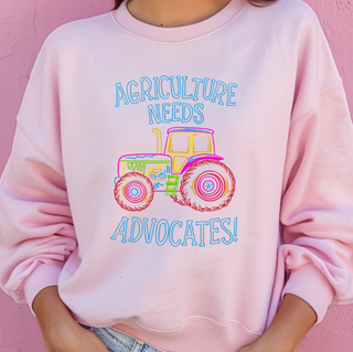 Agriculture Needs Advocates– Crewneck