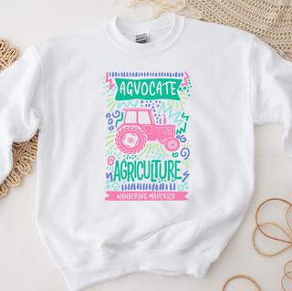 Agriculture Tractor Sketch– Crewneck