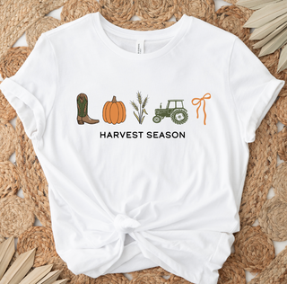 Harvest Season Symbols– Bella Canvas T-Shirt