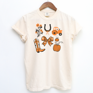 Fall Ag Symbols– Comfort Colors T-Shirt