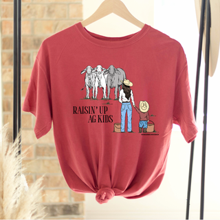 Raising Up Ag Kids Cattle– Comfort Colors T-Shirt