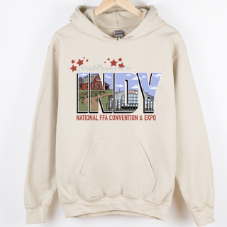 Greetings from Indy– Hoodie