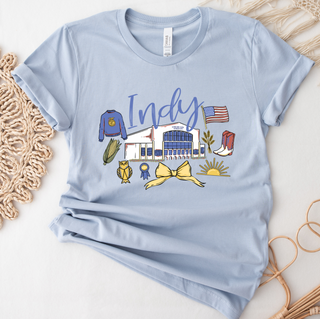 Lucas Oil Bow– Bella Canvas T-Shirt
