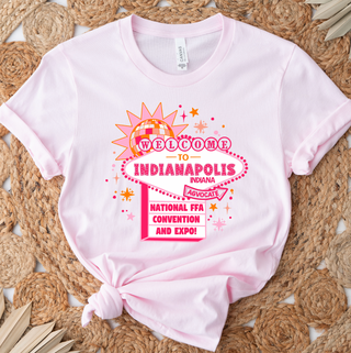 National FFA Marquee Pink– Bella Canvas T-Shirt