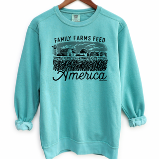 Family Farms Feed America– Crewneck