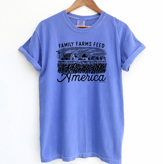 Family Farms Feed America– Comfort Colors T-Shirt