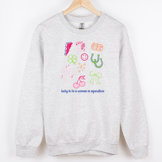 Lucky to be a  Woman in AG– Crewneck