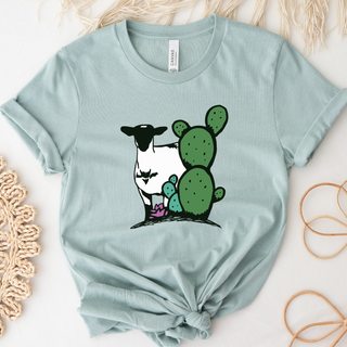 Lamb Cactus– Bella Canvas T-Shirt