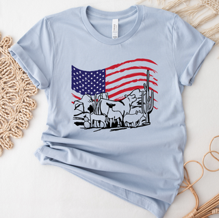 Flag Livestock– Bella Canvas T-Shirt