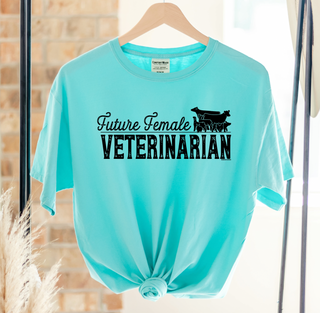 Future Female Veterinarian– Comfort Colors T-Shirt