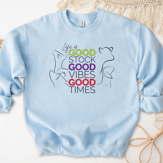 Good Stock, Good Vibes, Good Times– Crewneck