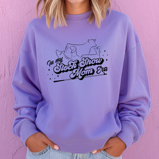 In My Stock Show Mom Era– Crewneck