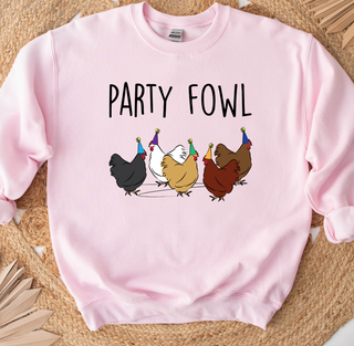 Party Fowl– Crewneck