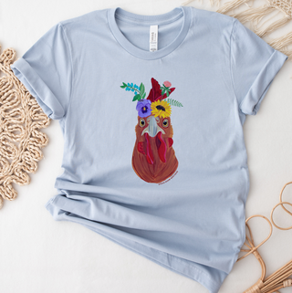 Chicken Flower– Bella Canvas T-Shirt