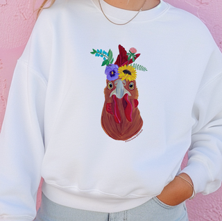 Chicken Flower– Crewneck