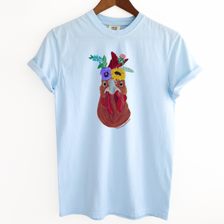 Chicken Flower– Comfort Colors T-Shirt