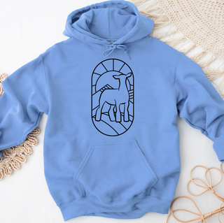 Stain Glass Lamb– Hoodie