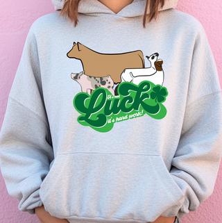 Stock Show It's Not Luck– Hoodie