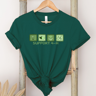 Support 4-H Stamp– Bella Canvas T-Shirt