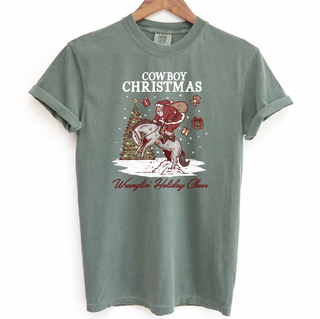 Wranglin Holiday Cheer– Comfort Colors T-Shirt