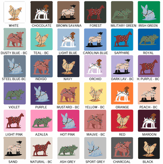 Christmas Lights- Choose Your Animal – Hoodie