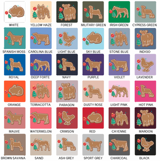 Gingerbread Animal- Choose Your Animal – Crewneck