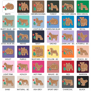 Gingerbread Animal- Choose Your Animal – Hoodie