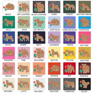 Gingerbread Animal- Choose Your Animals – Infant/Toddler/Youth