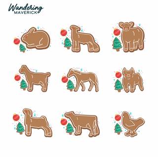 Gingerbread Animal- Choose Your Animals – Infant/Toddler/Youth